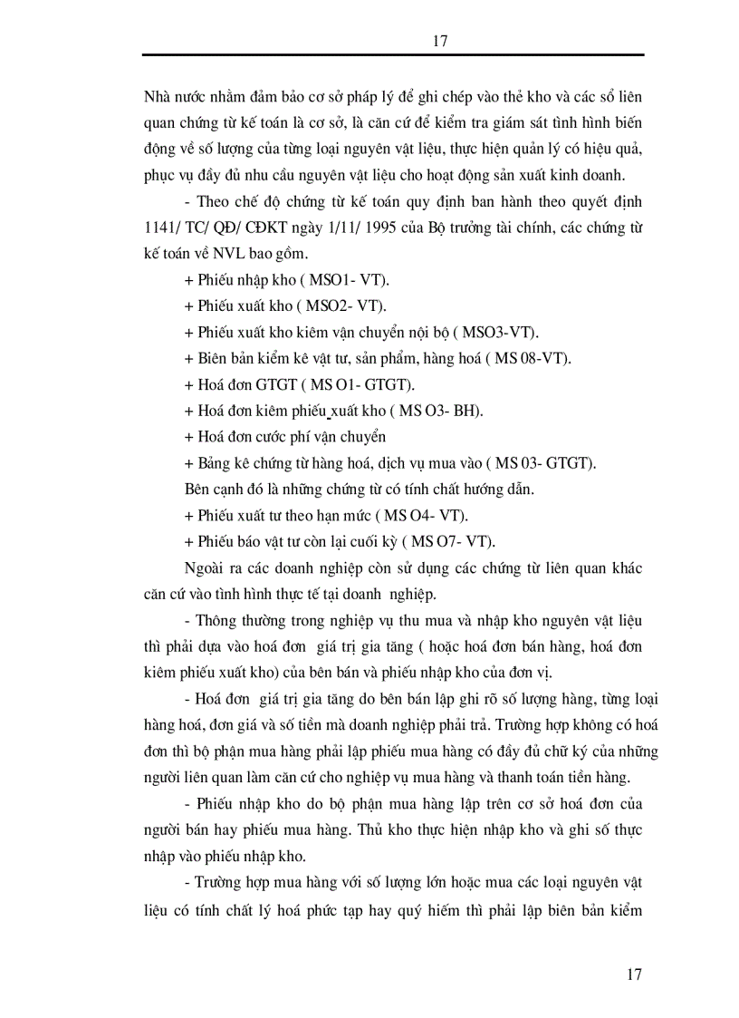 image for page Hoàn thiện công tác kế toán nguyên vật liệu tại Công ty cổ phần Sơn Tây Tỉnh Hà Tây