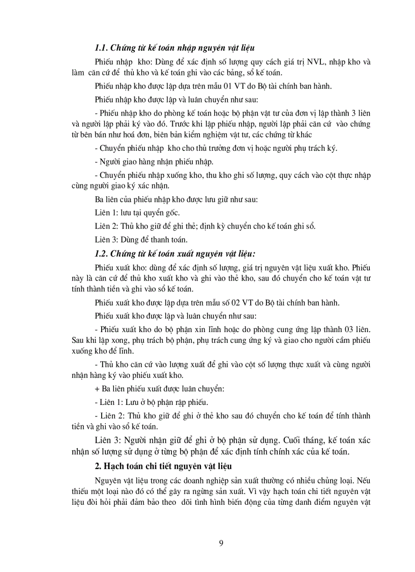 image for page Hoàn thiện công tác hạch toán nguyên vật liệu với việc tăng cường hiệu quả sử dụng nguyên vật liệu tại Công ty cơ khí ô tô 1 5
