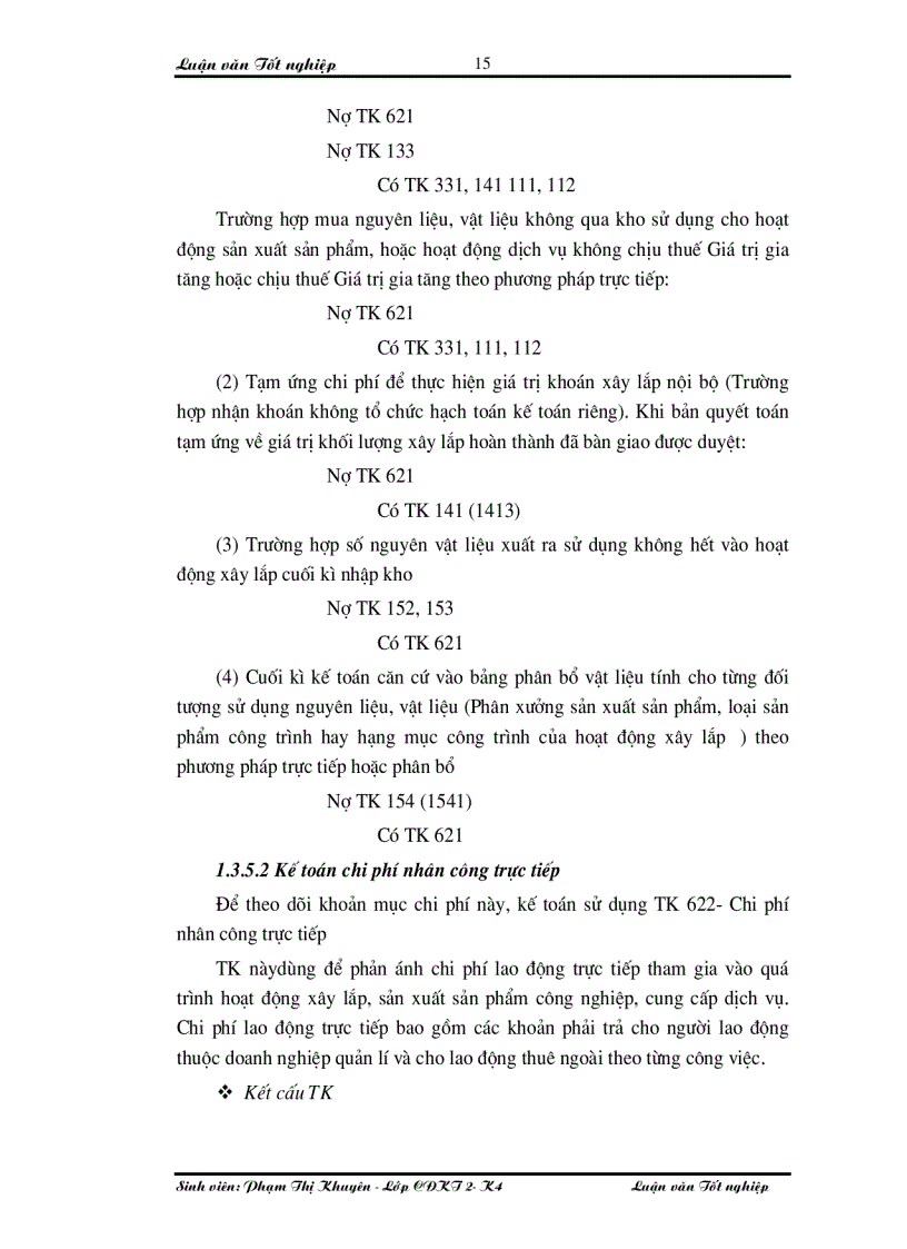 image for page Hoàn thiện công tác kế toán tập hợp chi phí sản xuất và tính giá thành sản phẩm xây lắp tại Xí nghiệp xây lắp H36 Công ty xây lắp hoá chất