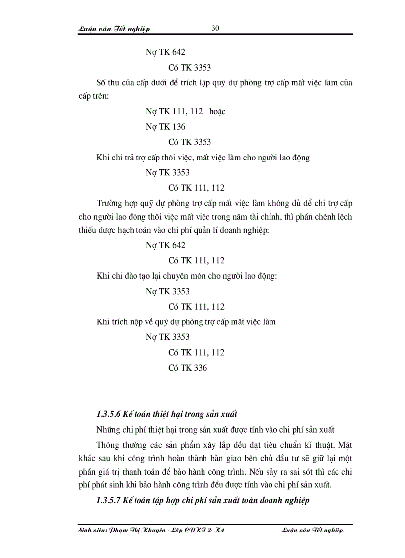 image for page Hoàn thiện công tác kế toán tập hợp chi phí sản xuất và tính giá thành sản phẩm xây lắp tại Xí nghiệp xây lắp H36 Công ty xây lắp hoá chất