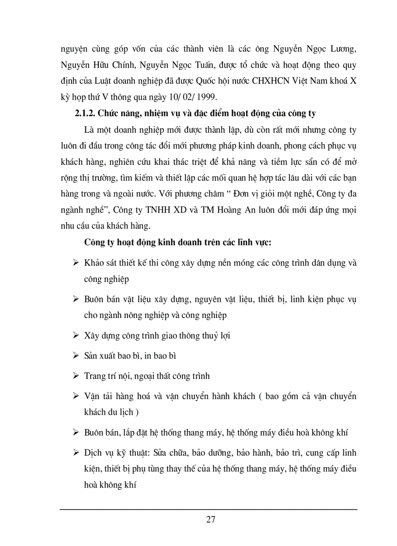 image for page Một số biện pháp tiết kiệm chi phí và hạ giá thành sản phẩm xây dựng tại Công ty TNHH Xây Dựng và Thương Mại Hoàng An