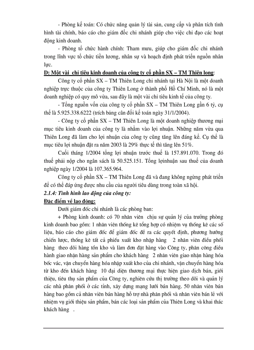 image for page Kế toán thành phẩm bán hàng và xác định kết quả bán hàng tại công ty Cổ Phần SX TM Thiên Long