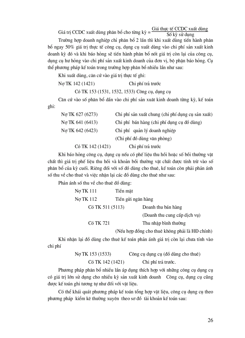 image for page Tổ chức công tác kế toán nguyên vật liệu công cụ dụng cụ ở công ty xây dựng số 34