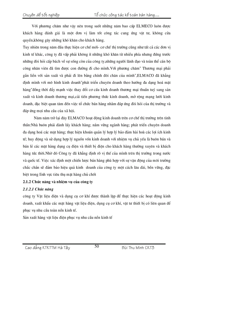 image for page Tổ chức kế toán bán hàng và xác định kết quả bán hàng tại Cửa hàng kinh doanh chiếu sáng đóng ngắt thuộc công ty vật liệu điện và dụng cụ cơ khí