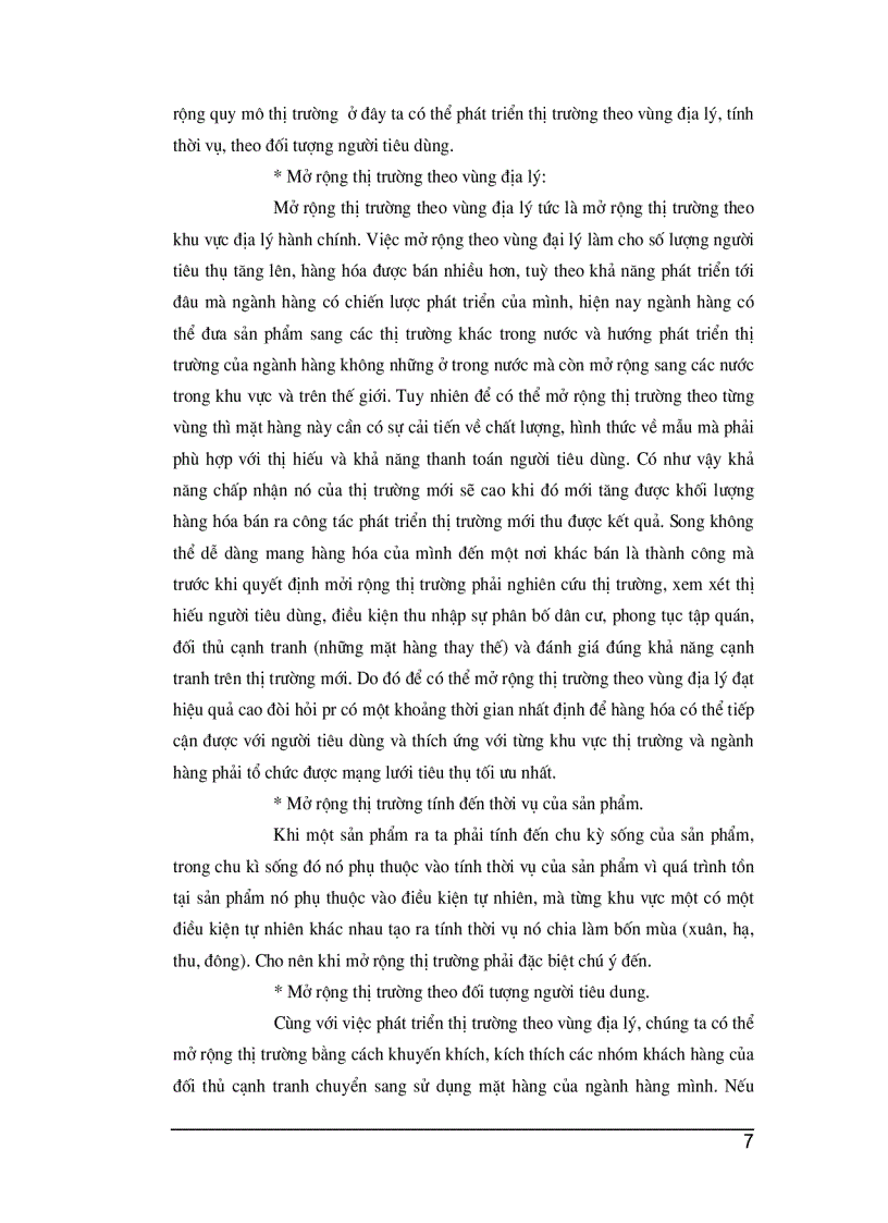 image for page Một số biện pháp nhằm mở rộng thị trường tiêu thụ sản phẩm của Công ty May Chiến Thắng