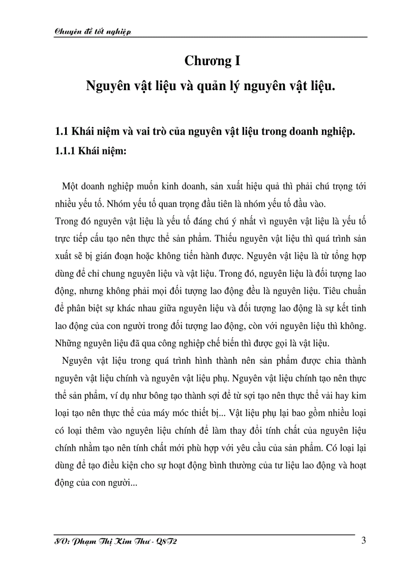 image for page Một số phương hướng và biện pháp cơ bản nhằm tăng cường công tác quản lý nguyên vật liệu trong doanh nghiệp