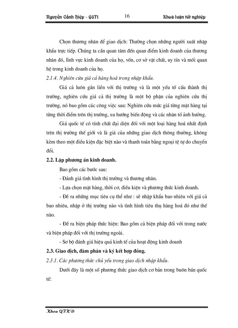 image for page Một số giải pháp nhằm nâng cao hiệu quả kinh doanh trong hoạt động nhập khẩu tại Công ty Vật tư kỹ thuật Ngân hàng