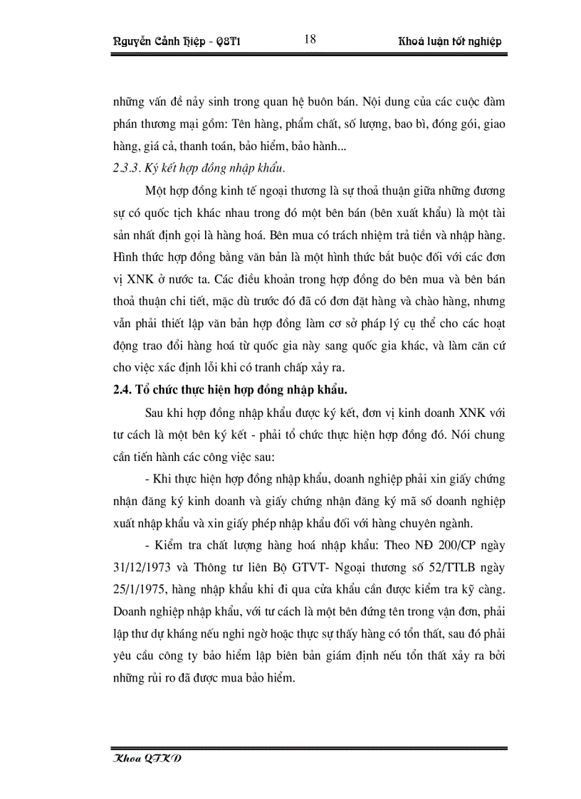 image for page Một số giải pháp nhằm nâng cao hiệu quả kinh doanh trong hoạt động nhập khẩu tại Công ty Vật tư kỹ thuật Ngân hàng