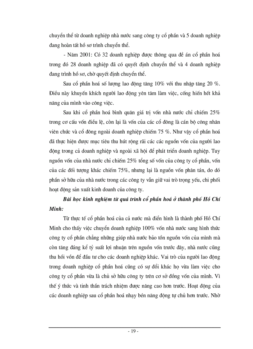 image for page Cổ phần hoá doanh nghiệp nhà nước trên địa bàn Hà Nội