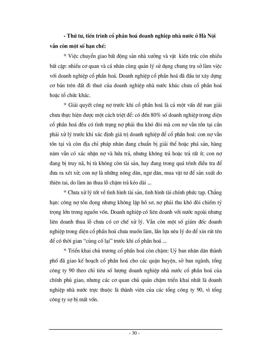 image for page Cổ phần hoá doanh nghiệp nhà nước trên địa bàn Hà Nội