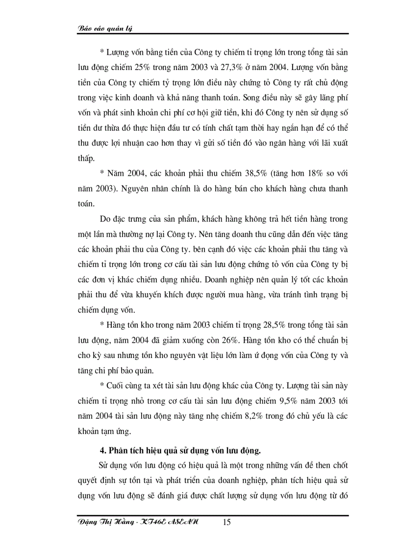 image for page Quản lý và hiệu quả sử dụng vốn lưu động