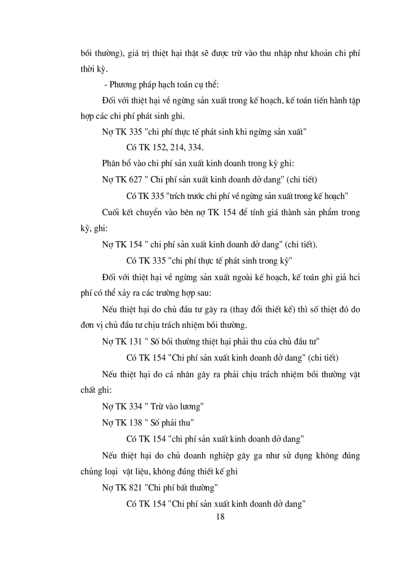 image for page Thực trạng công tác kế toán chi phí sản xuất và tính giá thành sản phẩm ở xí nghiệp xây lắp I