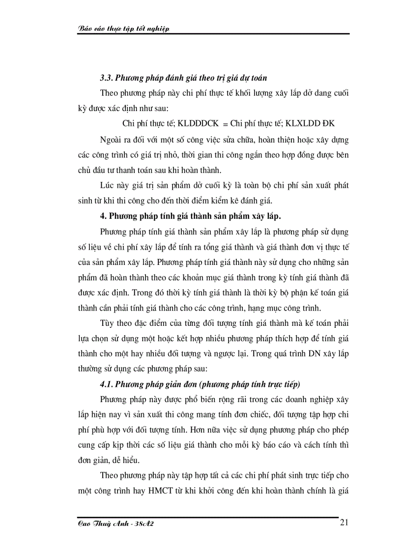 image for page Kế toán chi phí sản xuất và tính giá thành sản phẩm ở Xí nghiệp xây dựng Binh đoàn 1