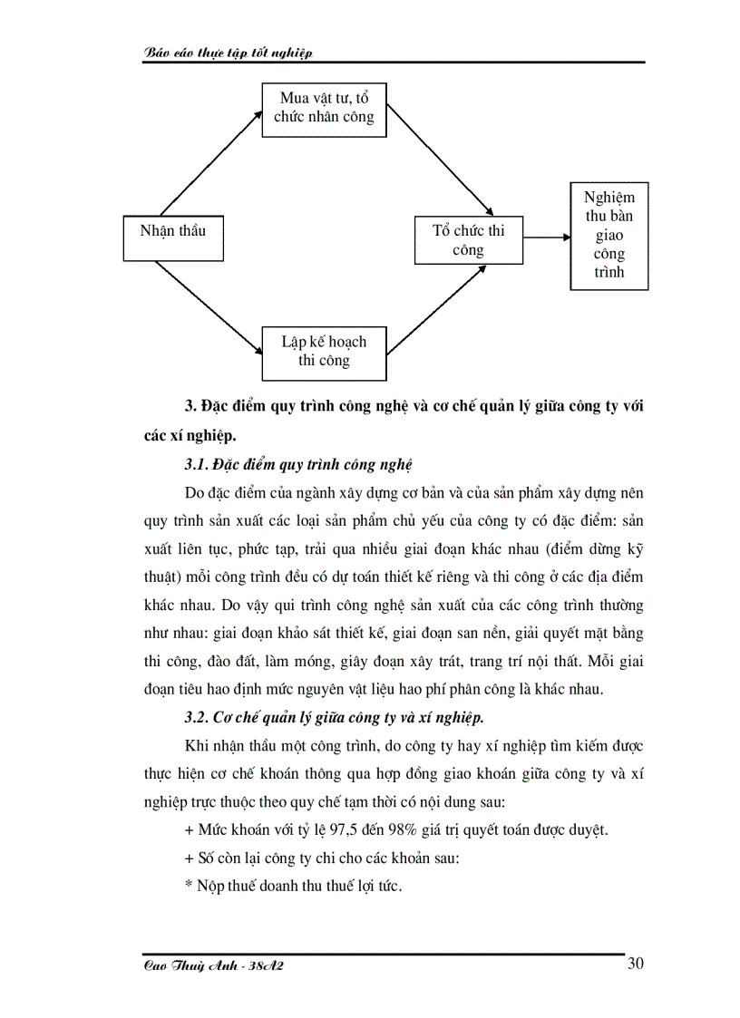 image for page Kế toán chi phí sản xuất và tính giá thành sản phẩm ở Xí nghiệp xây dựng Binh đoàn 1
