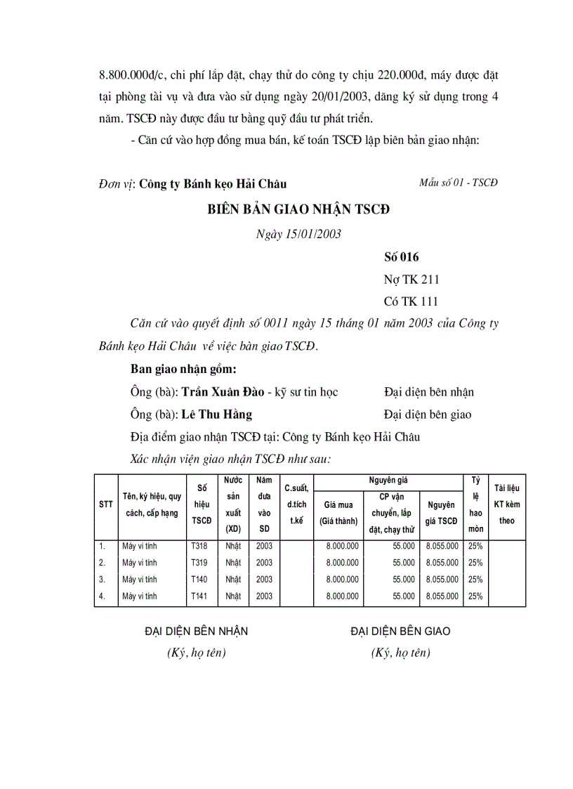 image for page Thực trạng công tác quản lý và hoạch toán ở công ty bánh kẹo Hải Châu