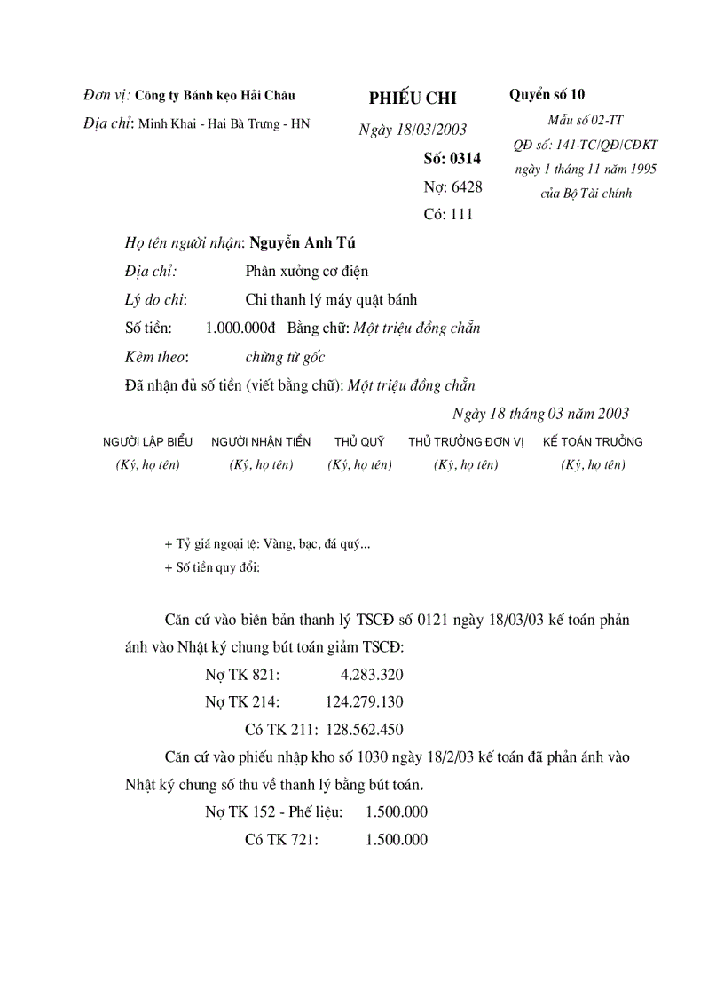 image for page Thực trạng công tác quản lý và hoạch toán ở công ty bánh kẹo Hải Châu