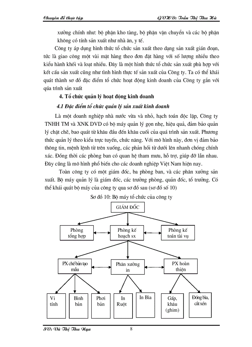 image for page Hoàn thiện Công Tác Kế toán hạch toán chi phí sản xuất và tính giá thành sản phẩm tại Công ty TNHH TM và XNK DVD
