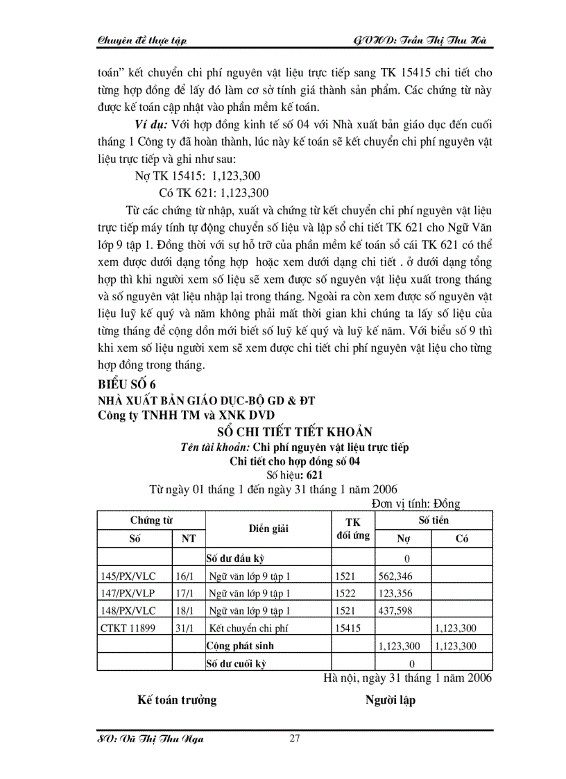 image for page Hoàn thiện Công Tác Kế toán hạch toán chi phí sản xuất và tính giá thành sản phẩm tại Công ty TNHH TM và XNK DVD