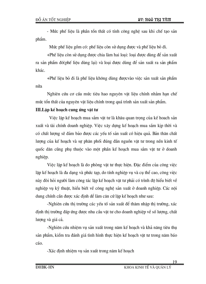 image for page Phân tích tình hình cung ứng dự trữ và sử dụng vật tư và một số biện pháp nâng cao tình hình cung ứng dự trữ và sử dụng vật tư tại Công ty cao su sao vàng