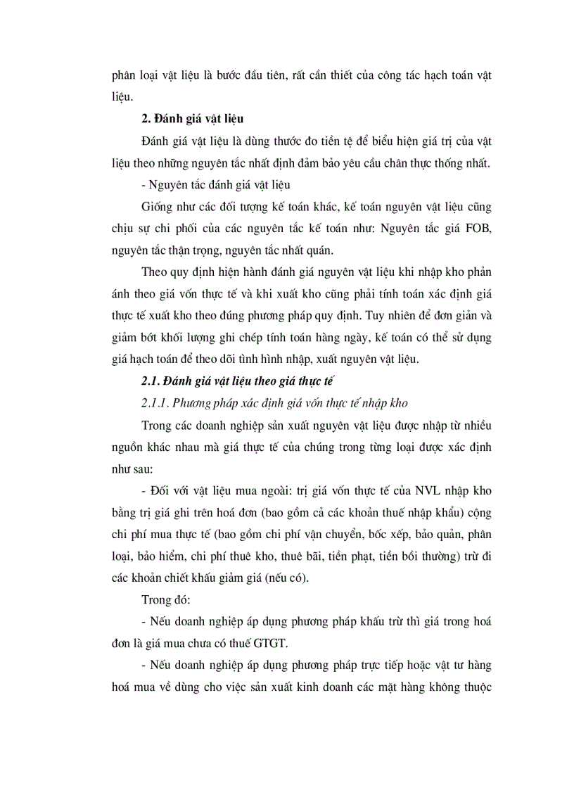 image for page Tổ chức kế toán nguyên vật liệu và phân tích tình hình quản lý sử dụng nguyên vật liệu tại Xí nghiệp may Minh Hà