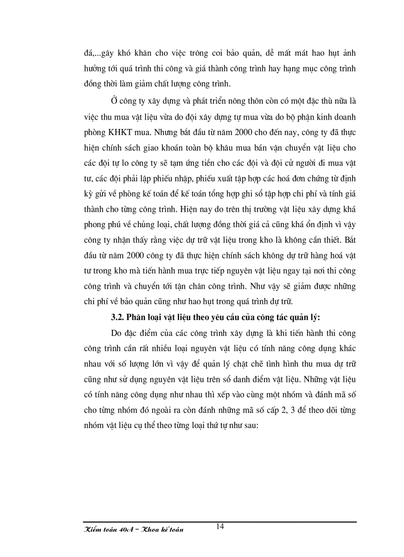 image for page Tổ chức hạch toán vật tư ở công ty xây dựng và phát triển nông thôn