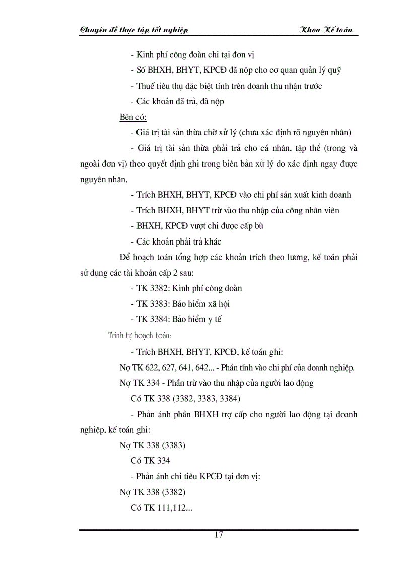 image for page Hoàn thiện kế toán tiền lương và các khoản trích theo lương tại công ty Vật liệu nổ công nghiệp