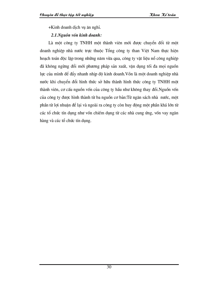 image for page Hoàn thiện kế toán tiền lương và các khoản trích theo lương tại công ty Vật liệu nổ công nghiệp