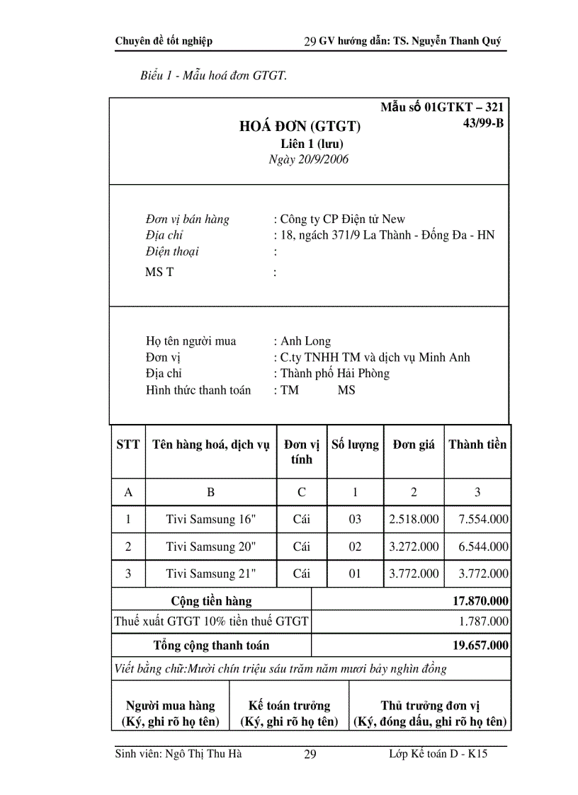 image for page Hoàn thiện kế toán tiêu thụ xác định kết quả kinh doanh tại Công ty Cổ phần điện tử New