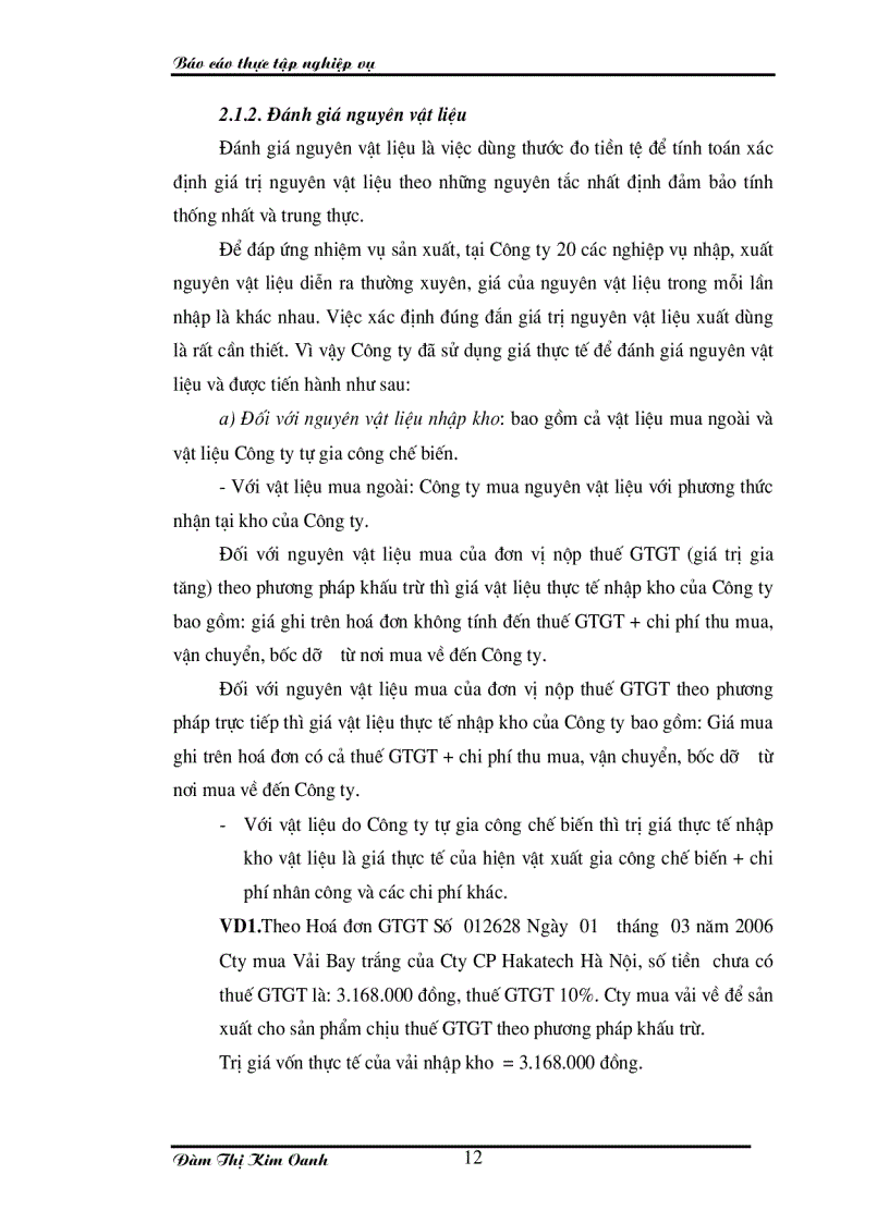 image for page Tổ chức kế toán nguyên vật liệu ở Công ty 20 Tổng cục Hậu cần Bộ Quốc phòng