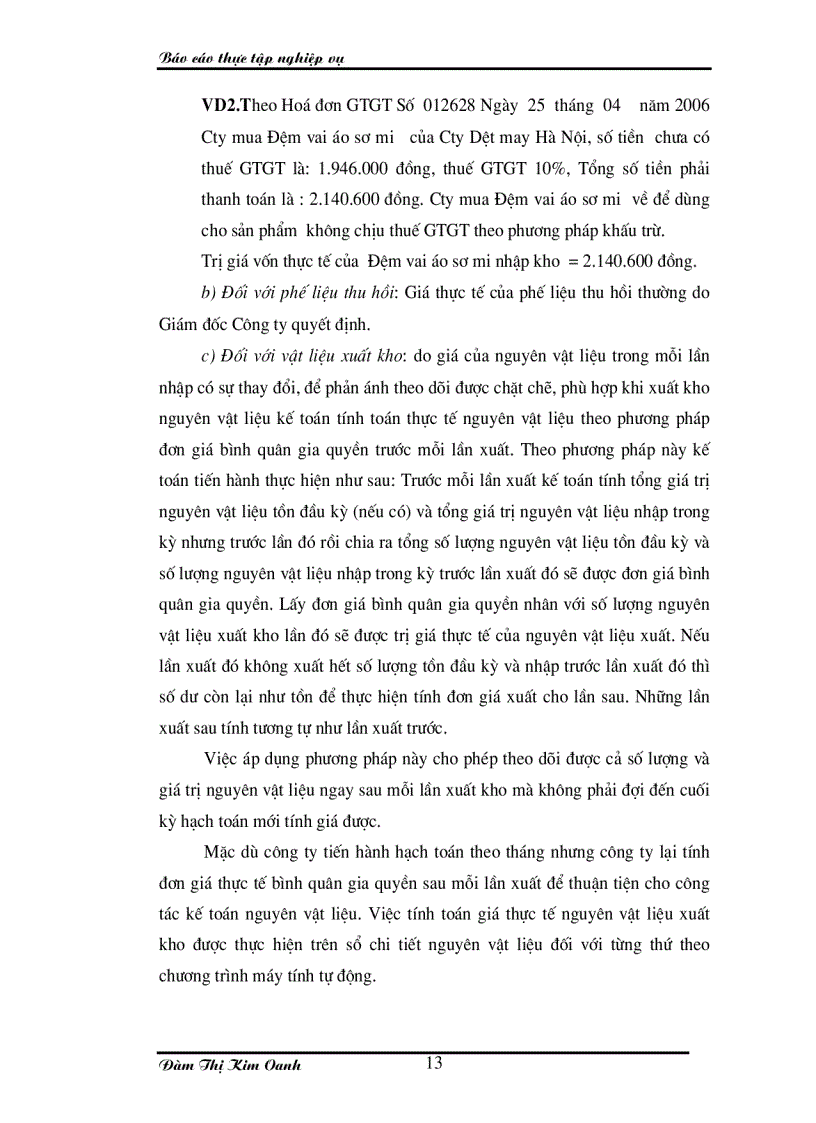 image for page Tổ chức kế toán nguyên vật liệu ở Công ty 20 Tổng cục Hậu cần Bộ Quốc phòng