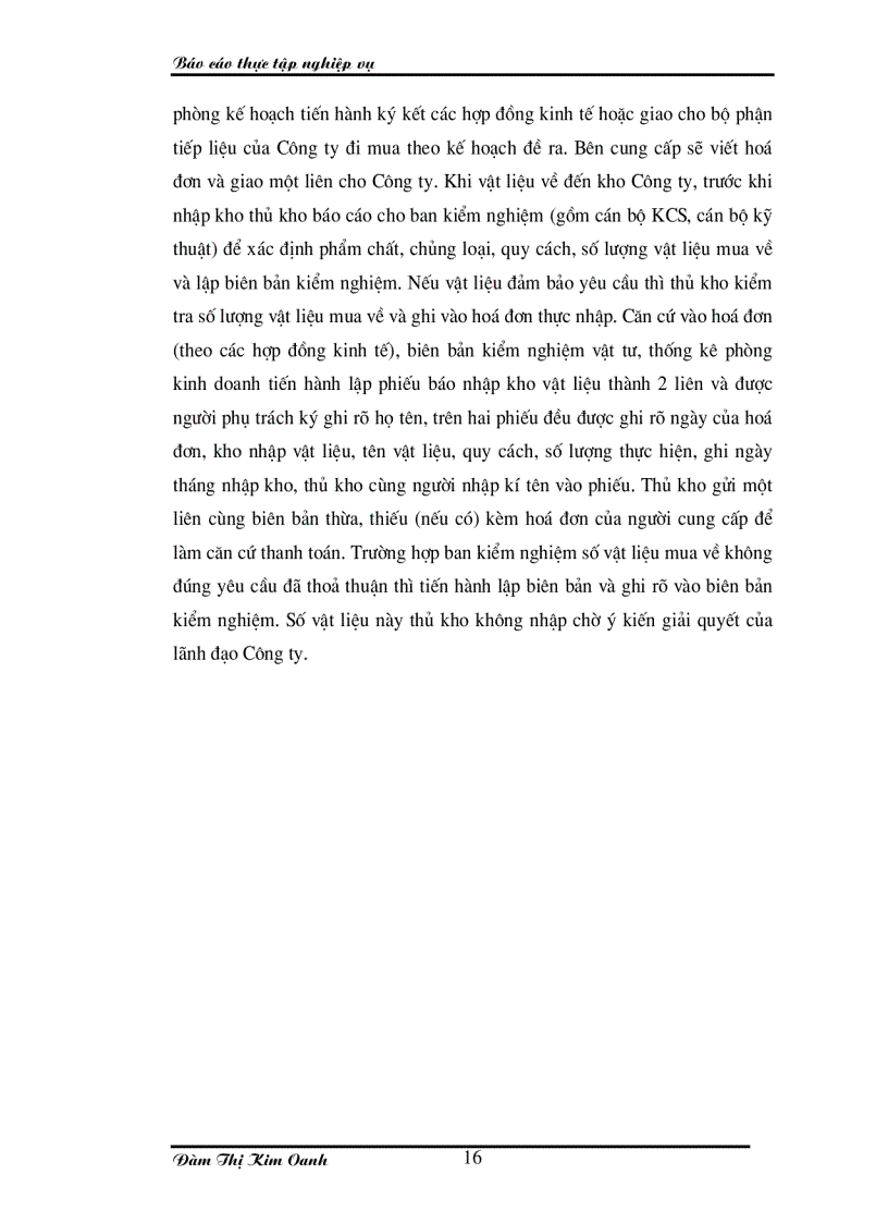 image for page Tổ chức kế toán nguyên vật liệu ở Công ty 20 Tổng cục Hậu cần Bộ Quốc phòng