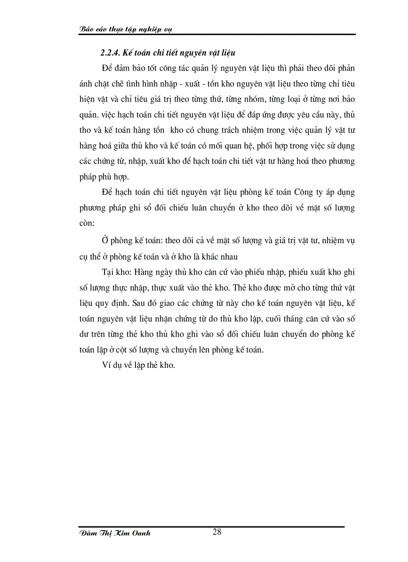 image for page Tổ chức kế toán nguyên vật liệu ở Công ty 20 Tổng cục Hậu cần Bộ Quốc phòng