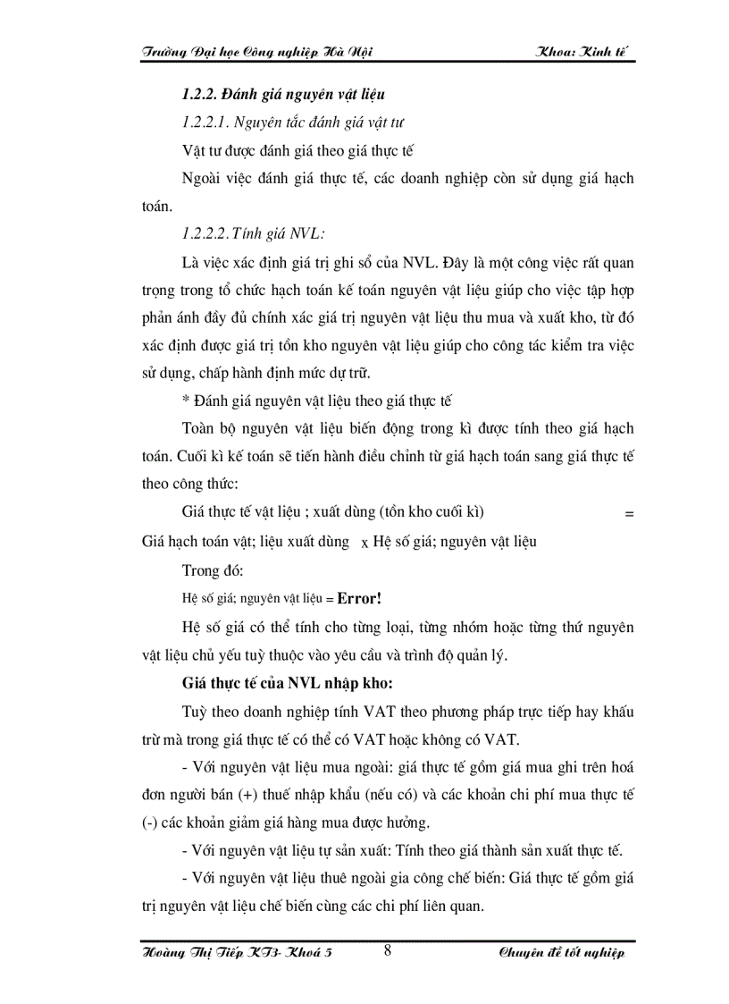 image for page Hoàn thiện công tác kế toán nguyên vật liệu tại Công ty TNHH sản xuất bao bì và dịch vụ thương mại Hà Nội