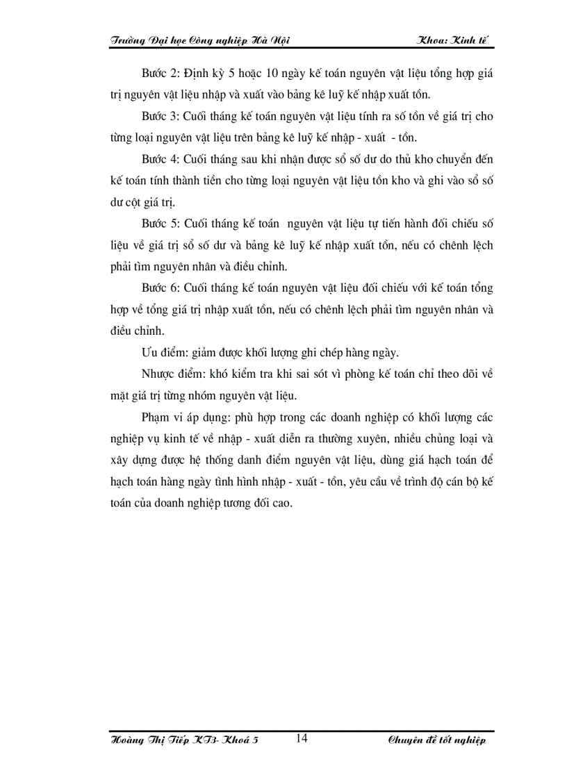 image for page Hoàn thiện công tác kế toán nguyên vật liệu tại Công ty TNHH sản xuất bao bì và dịch vụ thương mại Hà Nội