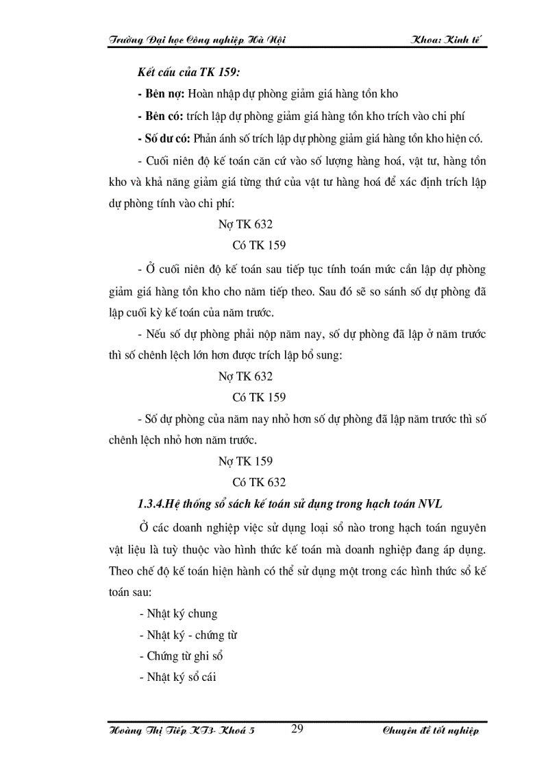 image for page Hoàn thiện công tác kế toán nguyên vật liệu tại Công ty TNHH sản xuất bao bì và dịch vụ thương mại Hà Nội