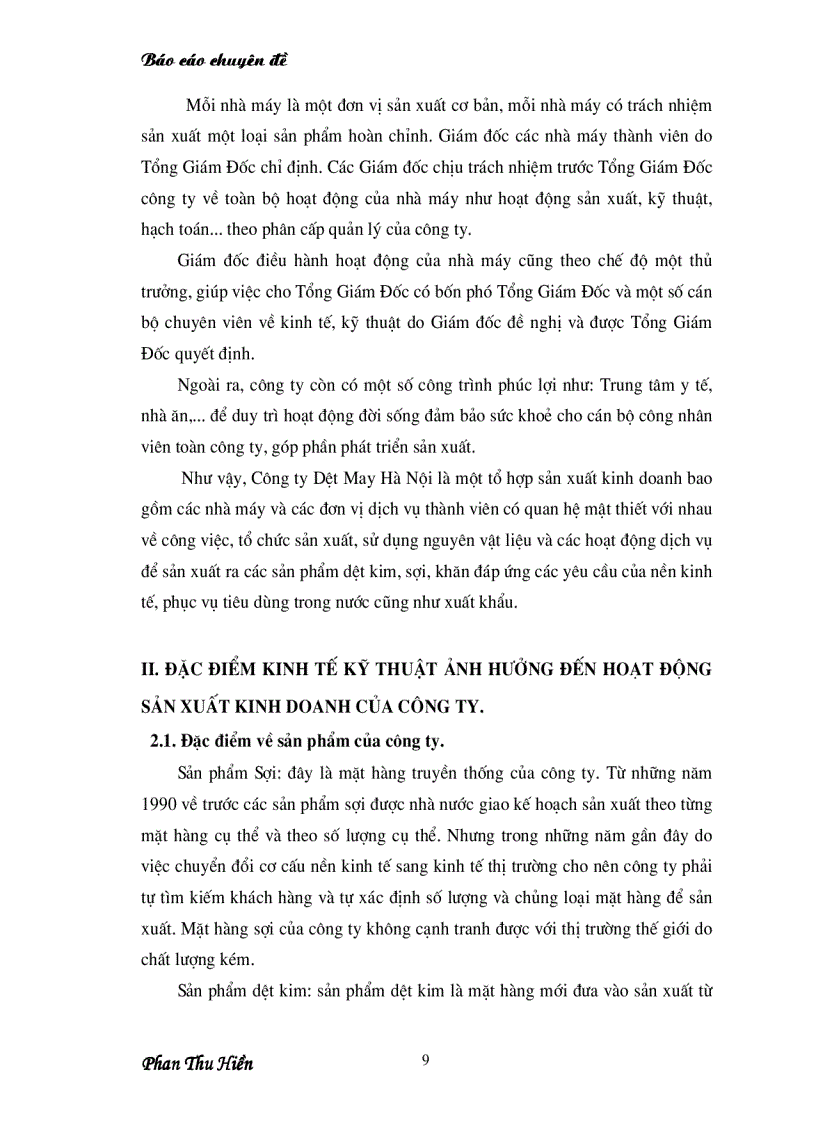 image for page Một số giải pháp thúc đẩy tiêu thụ sản phẩm của Công ty Dệt May Hà Nội