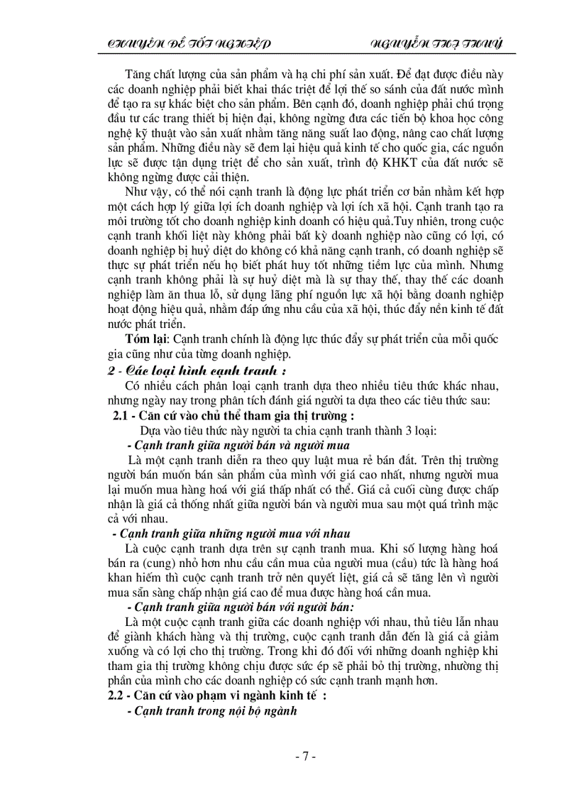 image for page Sức cạnh tranh và các giải pháp nâng cao sức cạnh tranh của Công ty may xuất khẩu trong thị trường quốc tế