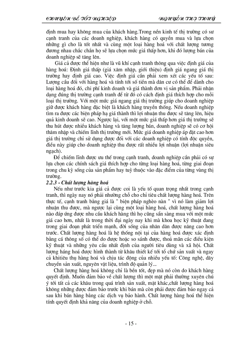 image for page Sức cạnh tranh và các giải pháp nâng cao sức cạnh tranh của Công ty may xuất khẩu trong thị trường quốc tế