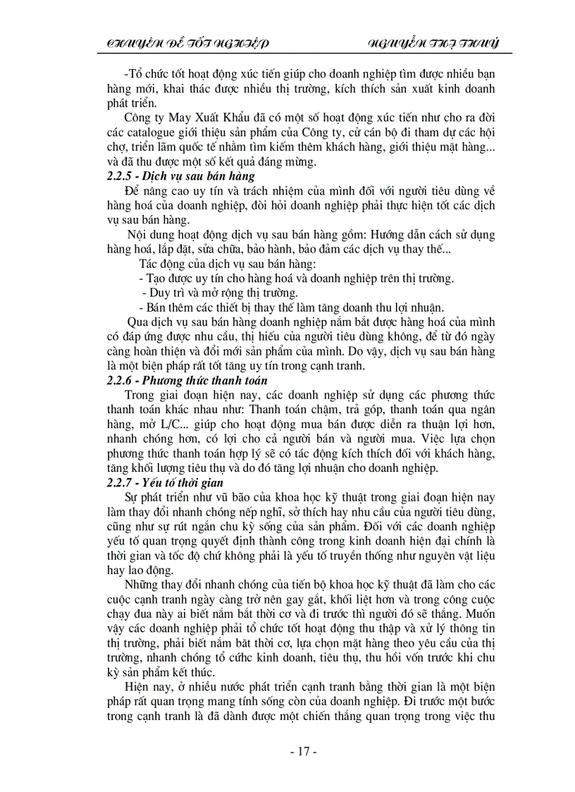 image for page Sức cạnh tranh và các giải pháp nâng cao sức cạnh tranh của Công ty may xuất khẩu trong thị trường quốc tế