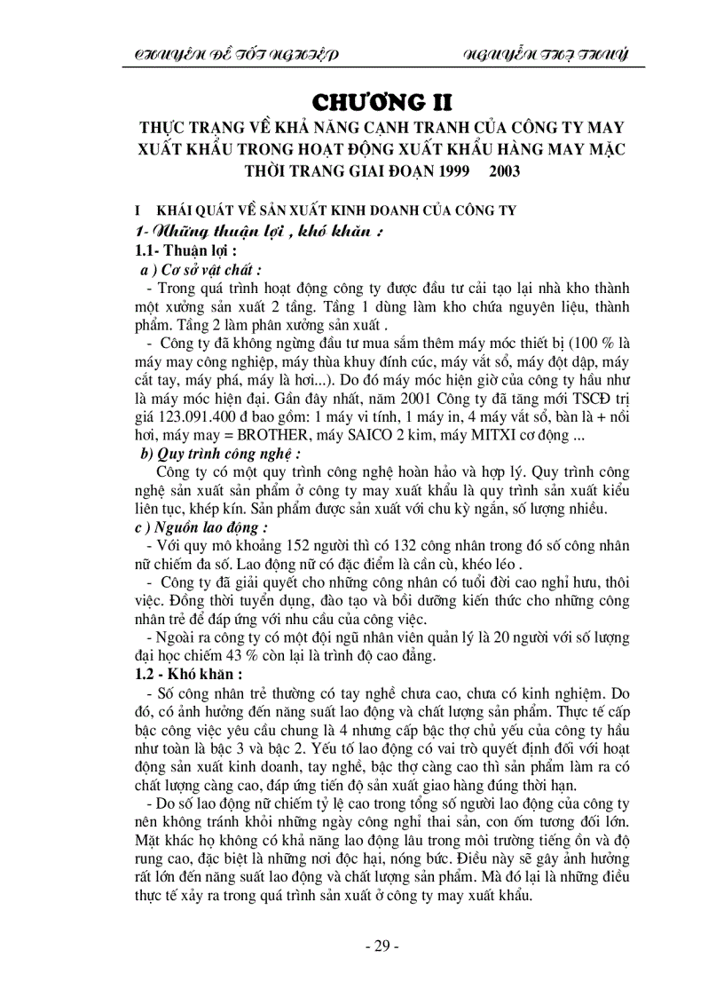 image for page Sức cạnh tranh và các giải pháp nâng cao sức cạnh tranh của Công ty may xuất khẩu trong thị trường quốc tế