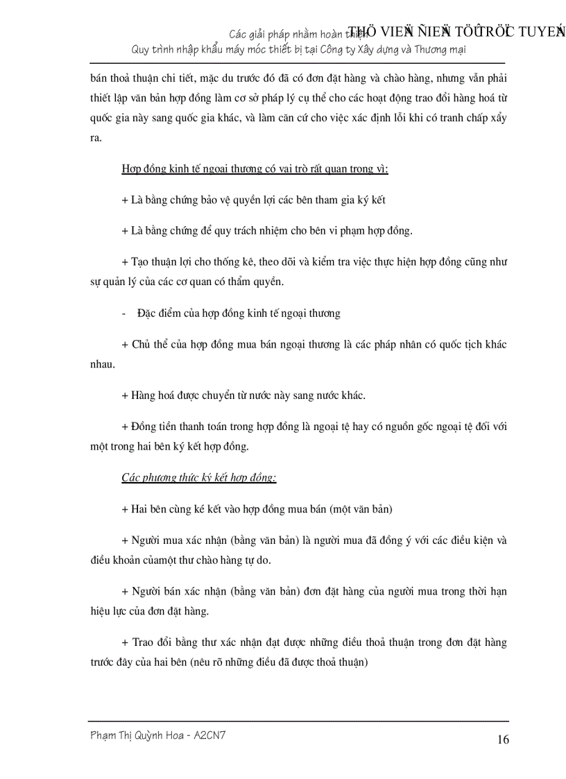 image for page Giải pháp nhằm hoàn thiện nhập khẩu máy móc vật tư thiết bị của Công ty Xây dựng và Thương mại