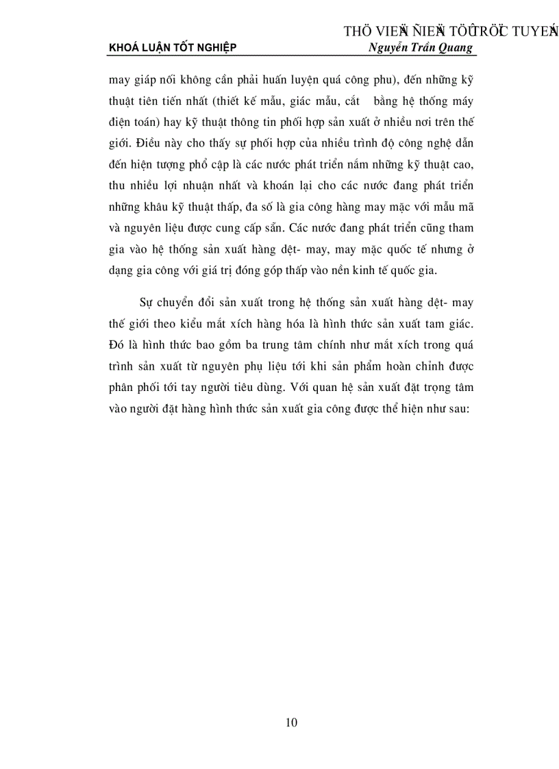 image for page Đánh giá khả năng cạnh tranh hàng dệt may Việt Nam