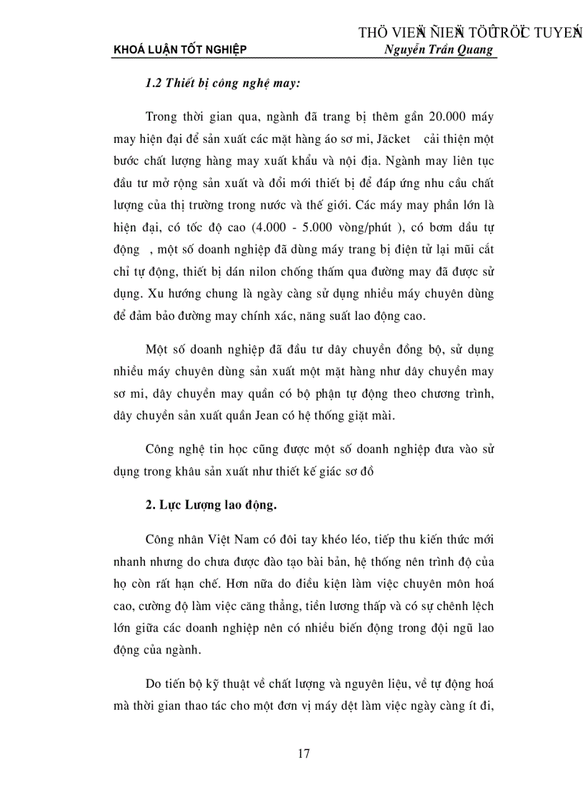 image for page Đánh giá khả năng cạnh tranh hàng dệt may Việt Nam