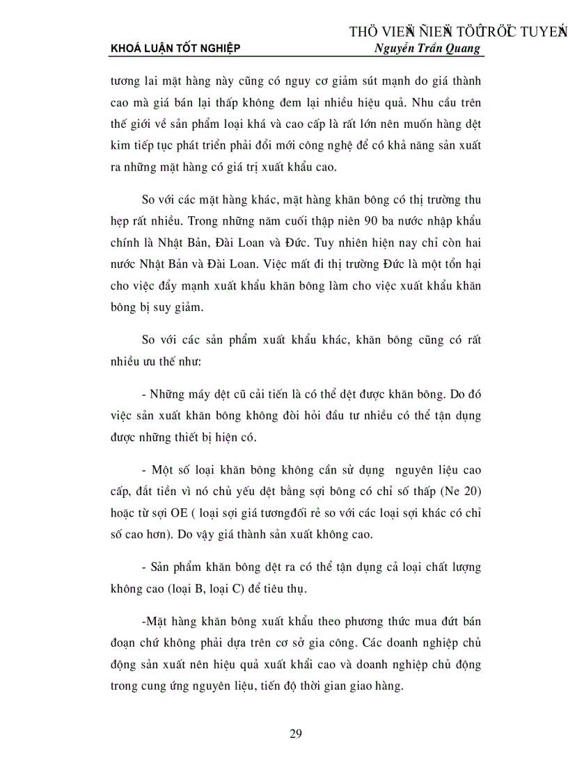 image for page Đánh giá khả năng cạnh tranh hàng dệt may Việt Nam