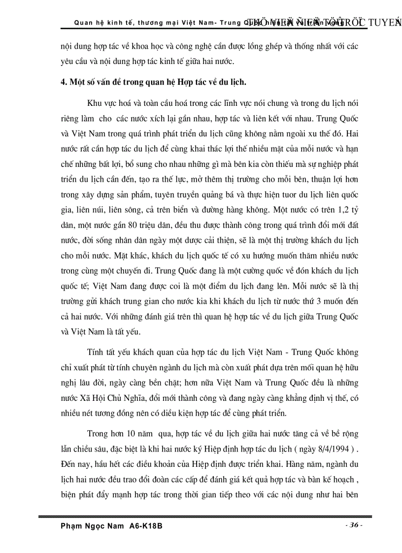 image for page Quan hệ Kinh tế Thương Mại Việt Nam Trung Quốc hiện tại và triển vọng