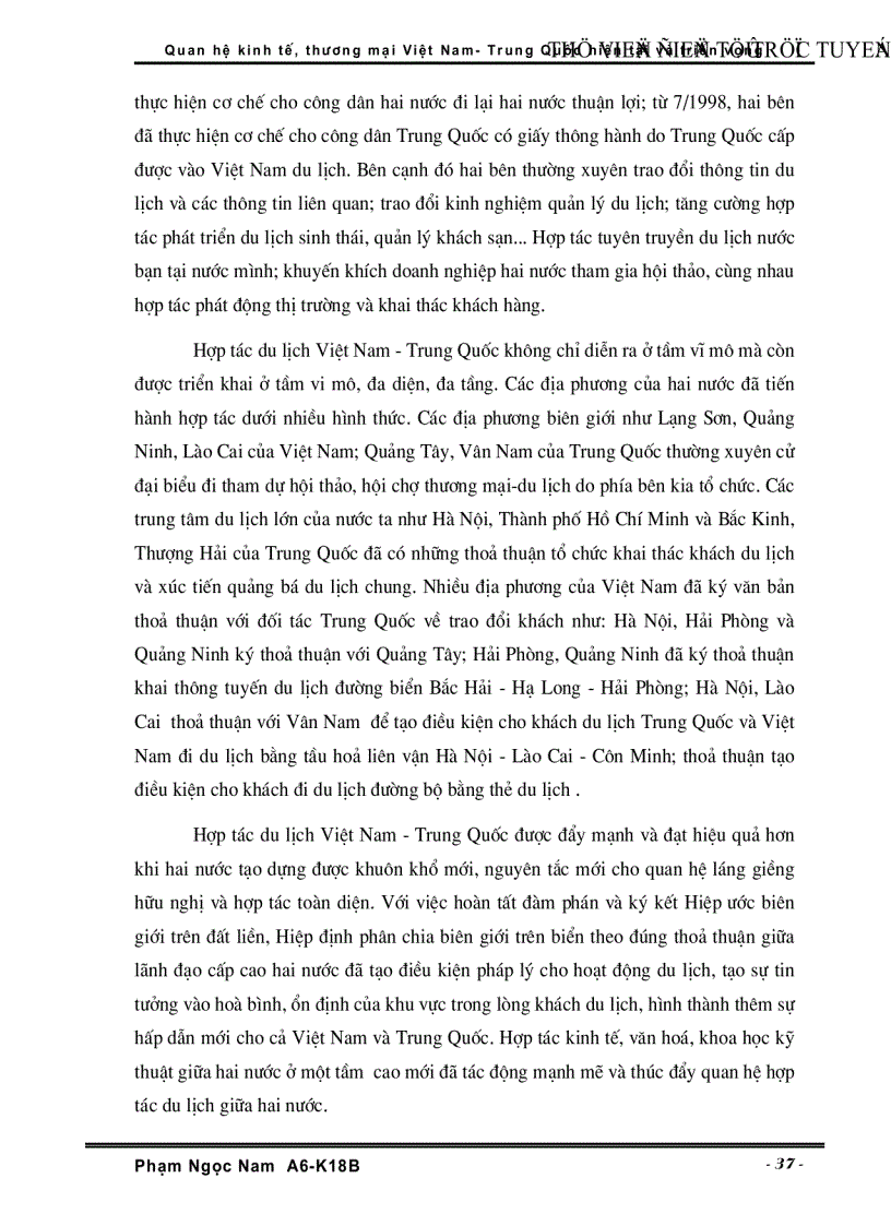 image for page Quan hệ Kinh tế Thương Mại Việt Nam Trung Quốc hiện tại và triển vọng