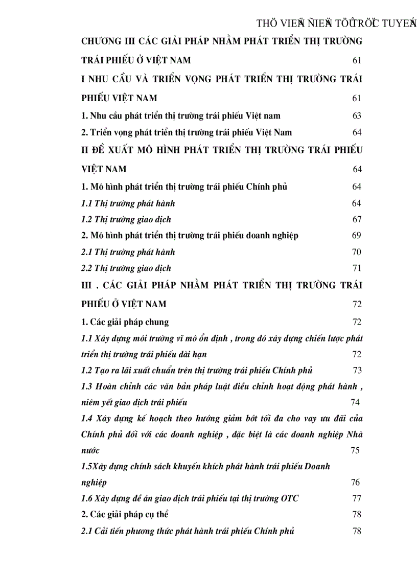 image for page Một số giải pháp nhằm phát triển thị trường trái phiếu ở Việt Nam