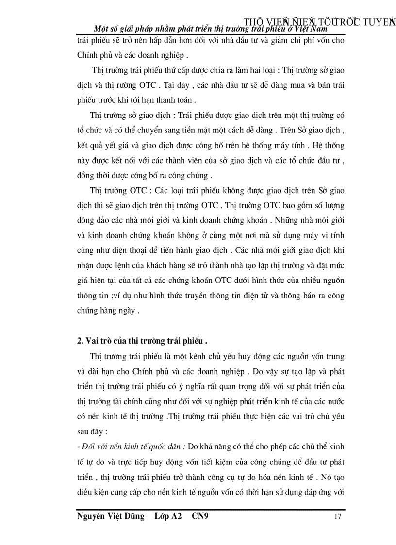 image for page Một số giải pháp nhằm phát triển thị trường trái phiếu ở Việt Nam