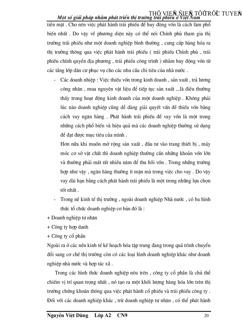 image for page Một số giải pháp nhằm phát triển thị trường trái phiếu ở Việt Nam