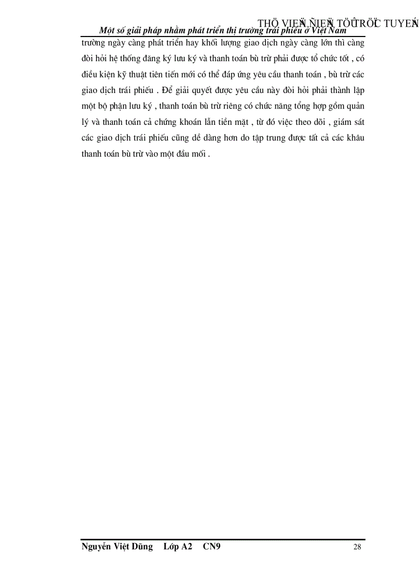 image for page Một số giải pháp nhằm phát triển thị trường trái phiếu ở Việt Nam